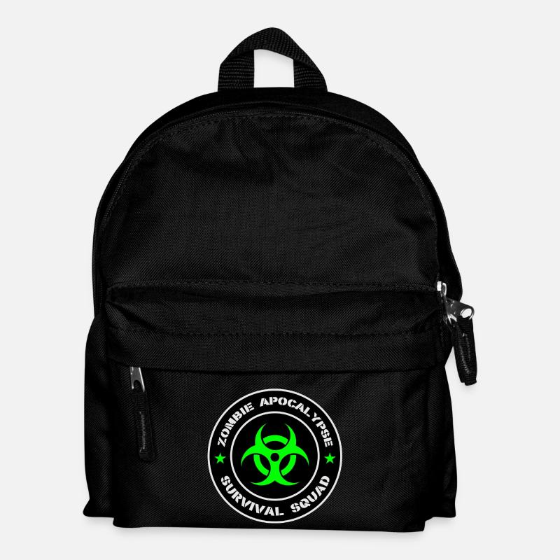 Zombie-Apokalypse-Überlebenstrupp - Kinder Rucksack - Schwarz
