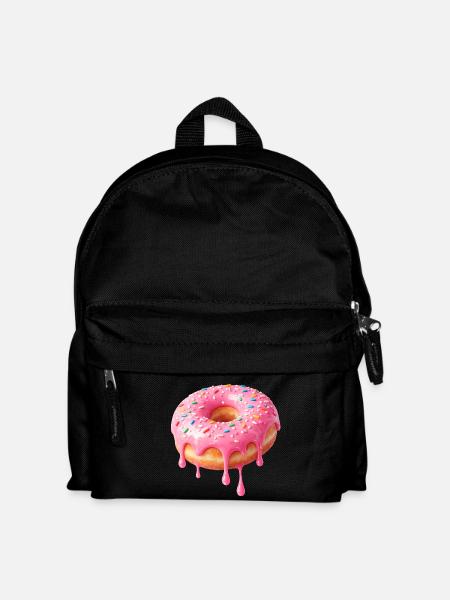 Dripping Donut Delight – Sweet - Kids' Backpack - black