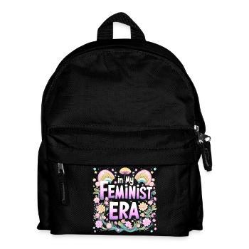 In my Feminist Era - psychedelisch - Kinder Rucksack - Schwarz - Vorne