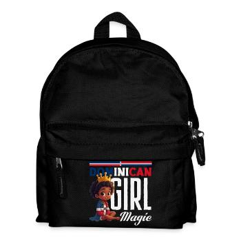 Drapeau de la République dominicaine Dom Rep Pride - Sac à dos Enfant - noir - Devant