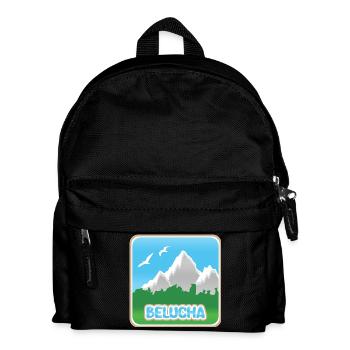 Geschenk für Belucha - Kinder Rucksack - Schwarz - Vorne