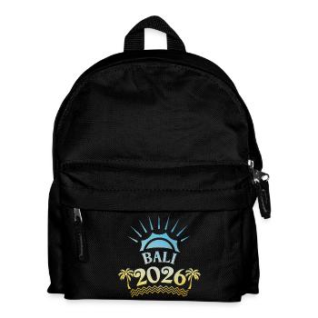 Bali 2026 Colorful - Kids' Backpack - black - Front