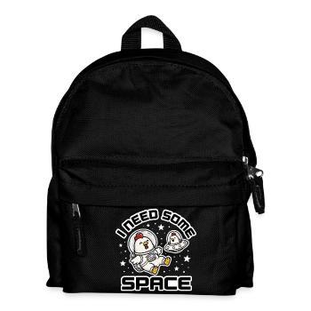 I Need Some Space  - Weltraum Chicken Astronaut - Kids' Backpack - black - Front