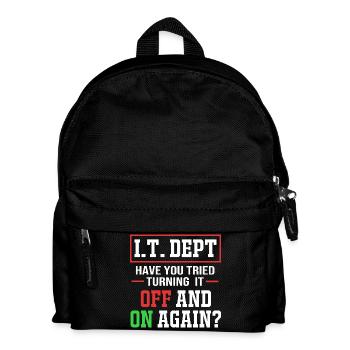 Assistance technique - Sac à dos Enfant - noir - Devant
