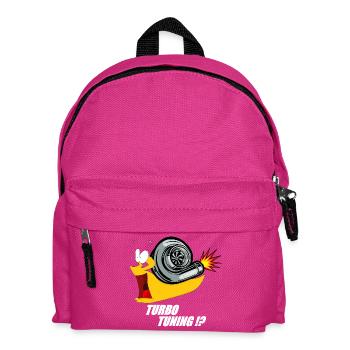 Turbo Snail, Turbo Schnecke, Turbo - Kinder Rucksack - Fuchsia - Vorne
