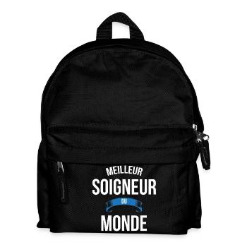 Meilleur Soigneur du monde homme - Sac à dos Enfant - noir - Devant