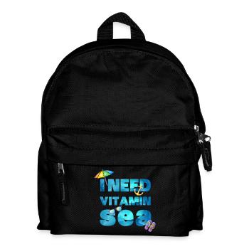 I need vitamin sea Beach - Kids' Backpack - black - Front