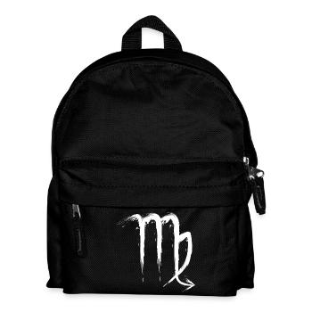 Skorpion Sternzeichen Scorpio Design Symbol Weiß - Kinder Rucksack - Schwarz - Vorne