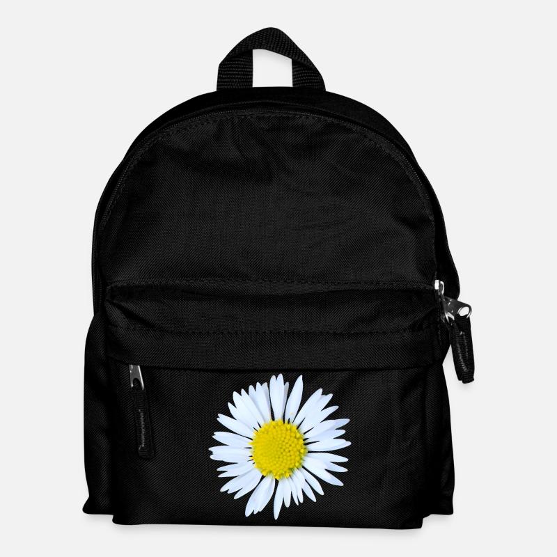 Gänseblümchen - Kinder Rucksack - Schwarz
