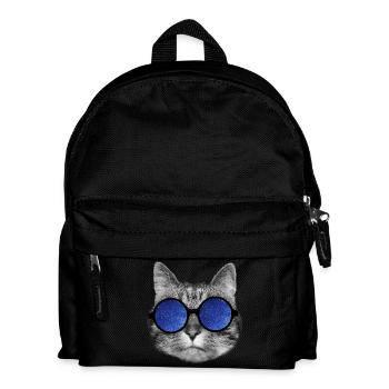 Galaxy cat - Kids' Backpack - black - Front