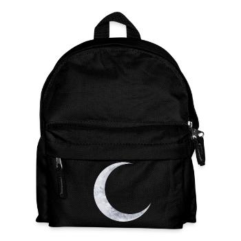 délicate lune d’argent chatoyante - Sac à dos Enfant - noir - Devant