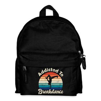 Breakdancing - Kids' Backpack - black - Front