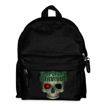 Temporary Survivor Skull R6Z - Kids' Backpack - black - Front
