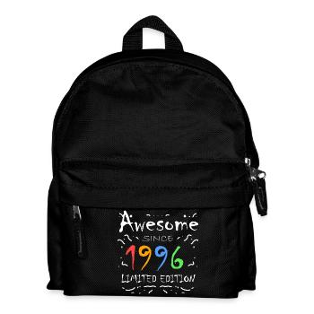 1996 - Jahrgang 1996 - Fantastisch seit 1996 - Kinder Rucksack - Schwarz - Vorne