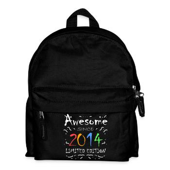 Jahrgang 2014 - Fantastisch seit 2014 - Kinder Rucksack - Schwarz - Vorne