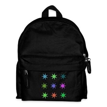 ETOILE. ETOILES. STAR. ETOILES. FÊTE. ANNIVERSAIRE - Sac à dos Enfant - noir - Devant