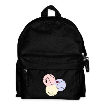 FEMME. FILLE. ADOLESCENT. JOURNEE DE LA FEMME - Sac à dos Enfant - noir - Devant