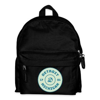Detroit - Kids' Backpack - black - Front