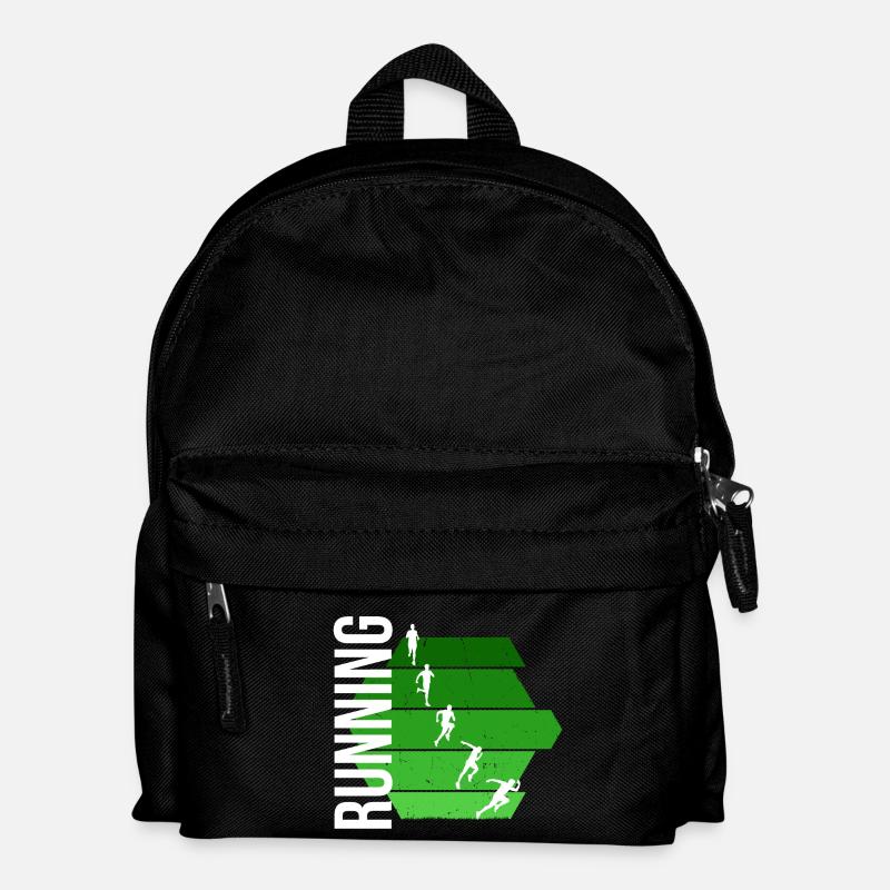 Running - Kinder Rucksack - Schwarz