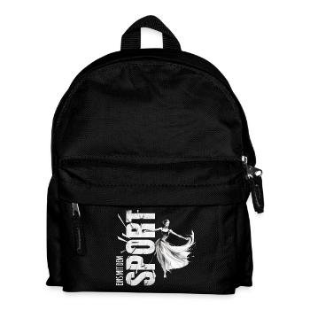 Eins mit dem Sport - Tanzen - Kinder Rucksack - Schwarz - Vorne
