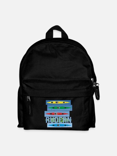 Rudern - Kinder Rucksack - Schwarz