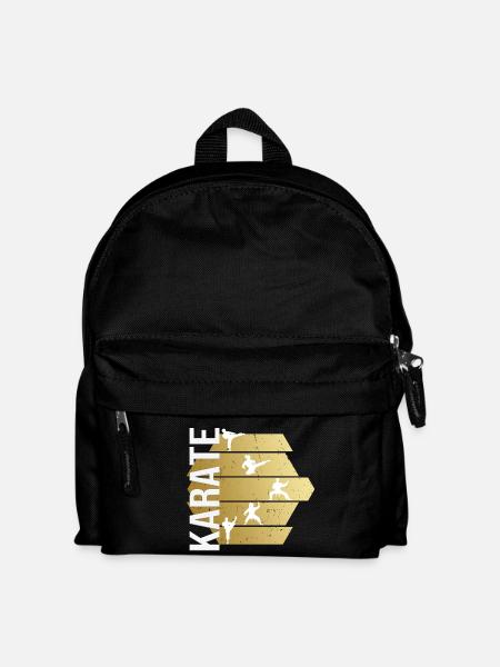 Karate - Kinder Rucksack - Schwarz