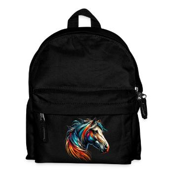 Horse - Kids' Backpack - black - Front