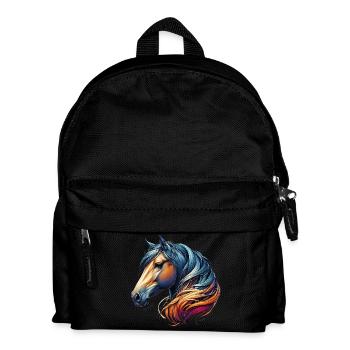 Horse - Kids' Backpack - black - Front