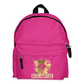 Eiskunstlauf - Kinder Rucksack - Fuchsia - Vorne