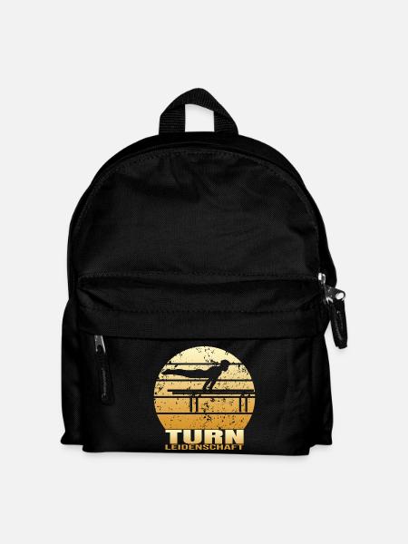 Turn Leidenschaft - Kinder Rucksack - Schwarz