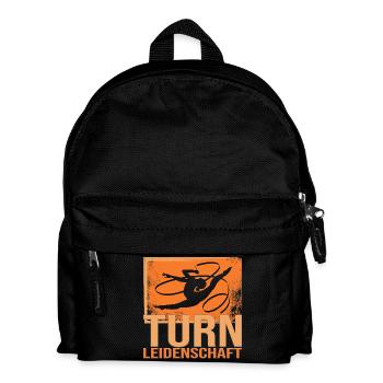 Turn Leidenschaft - Kinder Rucksack - Schwarz - Vorne