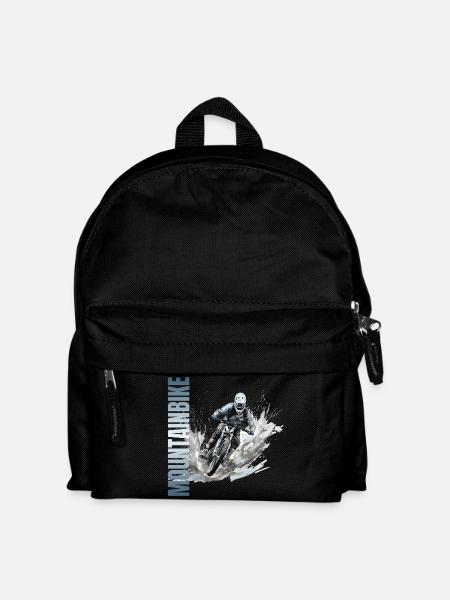 Mountainbike - Kinder Rucksack - Schwarz