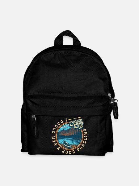 I could use a good paddling - Kinder Rucksack - Schwarz