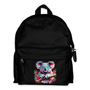 Koala - Kinder Rucksack - Schwarz - Vorne