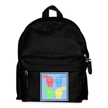 Drôles d’hommes - Sac à dos Enfant - noir - Devant