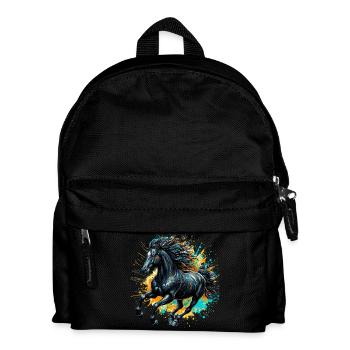 Cheval - Sac à dos Enfant - noir - Devant