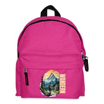 Wandern - Kinder Rucksack - Fuchsia - Vorne