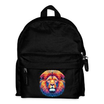 Lion - Sac à dos Enfant - noir - Devant