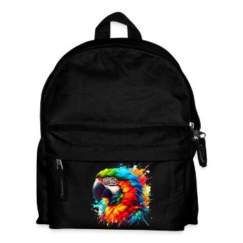 Perroquet - Sac à dos Enfant - noir - Devant