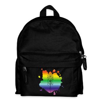 Attrape-rêve multicolore - Sac à dos Enfant - noir - Devant