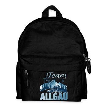 Team Allgäu - Kinder Rucksack - Schwarz - Vorne