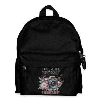 Capture the Moment - Kinder Rucksack - Schwarz - Vorne