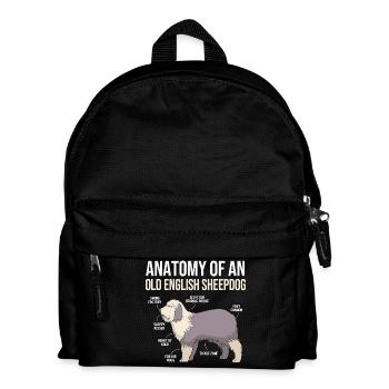 English Shepherd - Kids' Backpack - black - Front