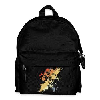 Vintage Football Player - Kids' Backpack - black - Front