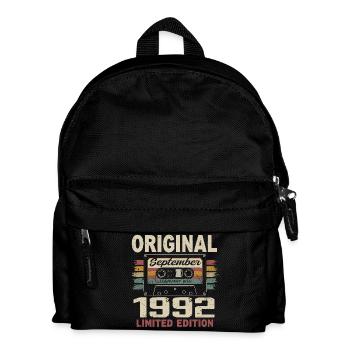 Septembre 1992 Anniversaire, Né en Septembre 1992 - Sac à dos Enfant - noir - Devant