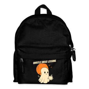 Funny Teacher Skeleton Halloween Classroom - Kids' Backpack - black - Front