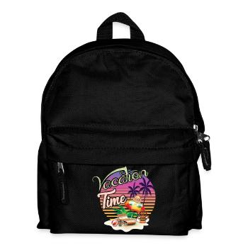Casual Holiday Summer Motif - Kids' Backpack - black - Front