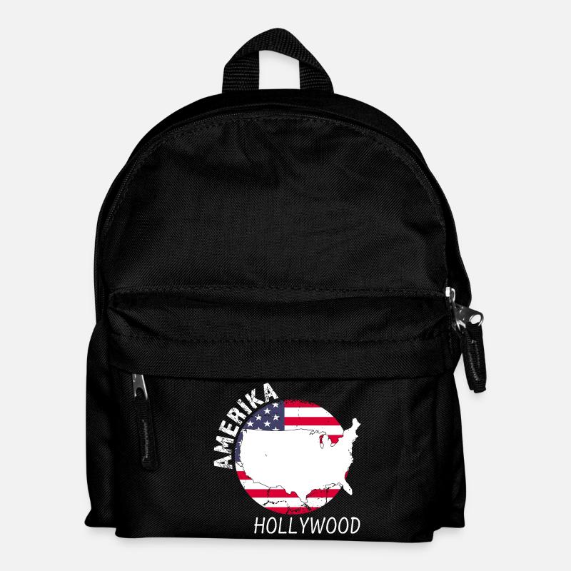 Hollywood - Kinder Rucksack - Schwarz