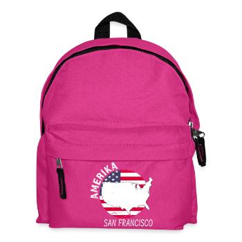 San Francisco - Kinder Rucksack - Fuchsia - Vorne