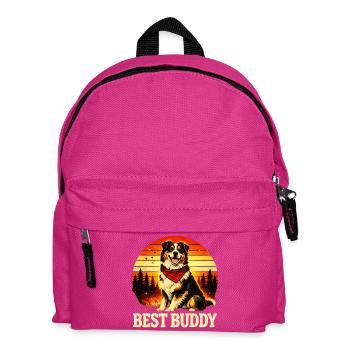 Berger australien - Sac à dos Enfant - fuchsia - Devant